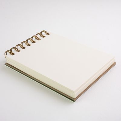 Oblation Mini Spiral Jotter Notepad (Olive)
