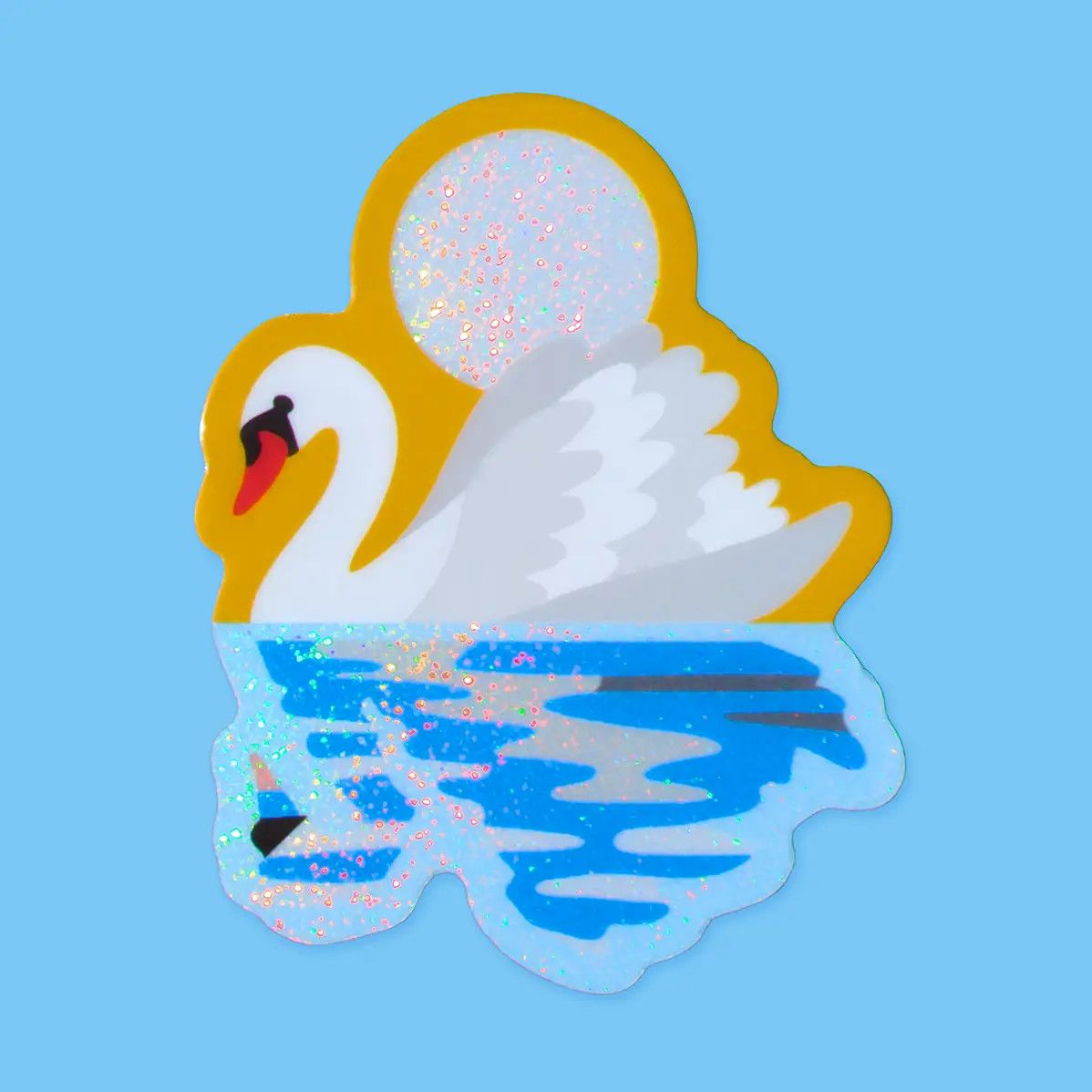 Swan Sticker