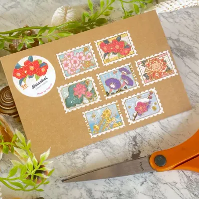 Botanical Stamp Washi Tape