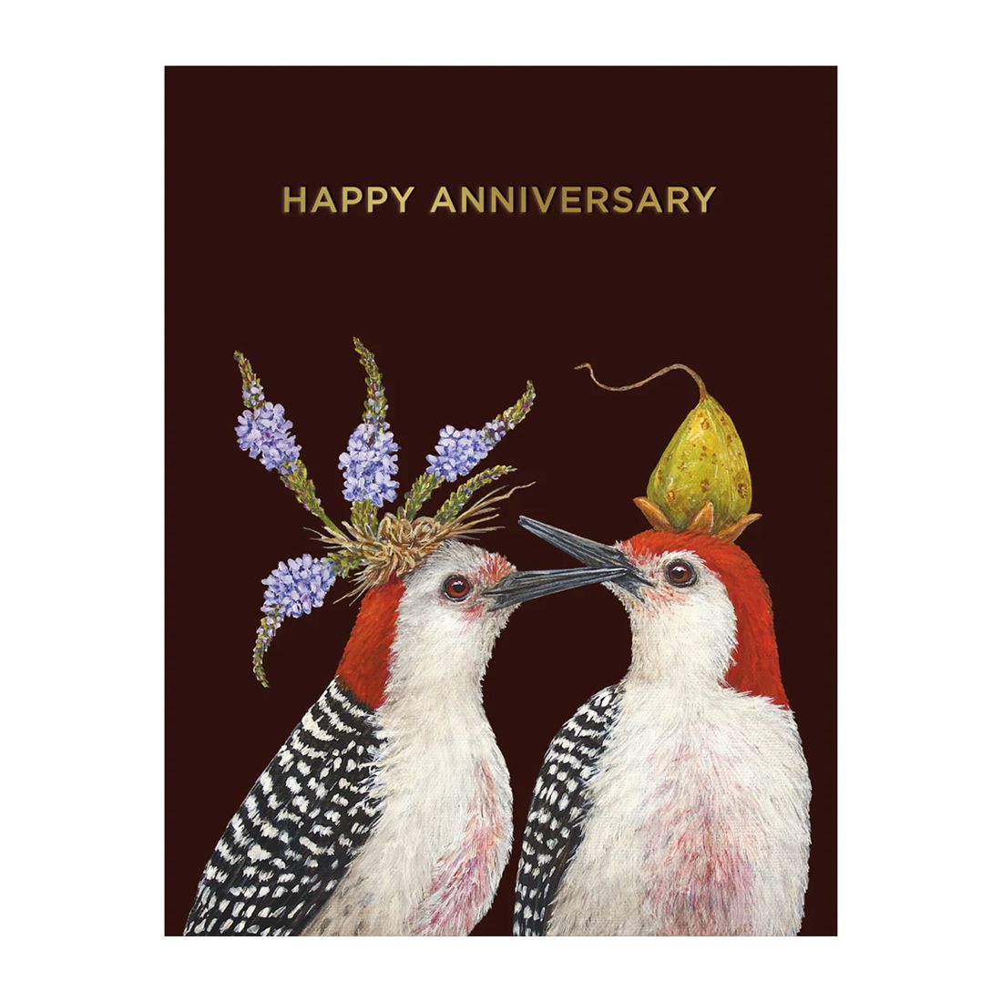 Woodpeckers Anniversary Card