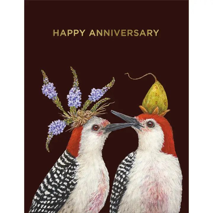 Anniversary Woodpeckers Card