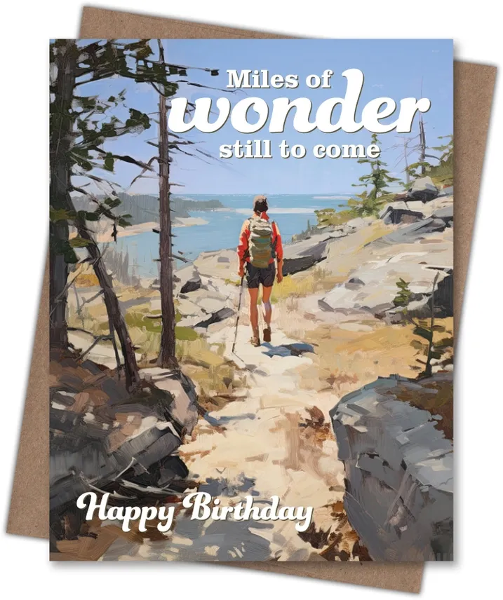 Miles of Wonder Birthday Card