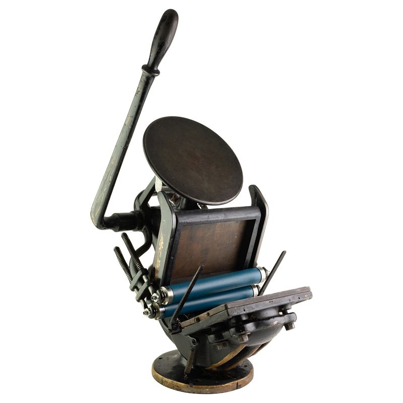 Upright Antique Platen Letterpress