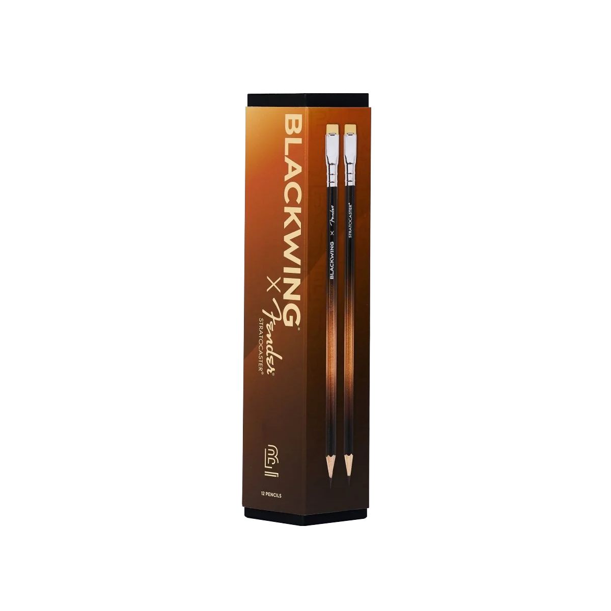 Blackwing x Fender Sunburst Stratocaster Pencil Box of 12
