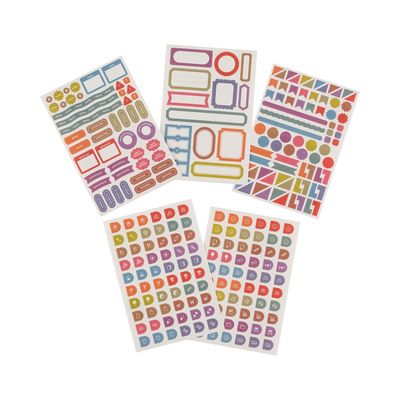 Hobonichi TSUKI no IRO: Sticker Set