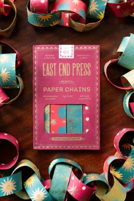 East End Press Festive Paper Chain Kit