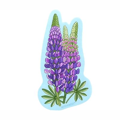 Lupine Sticker