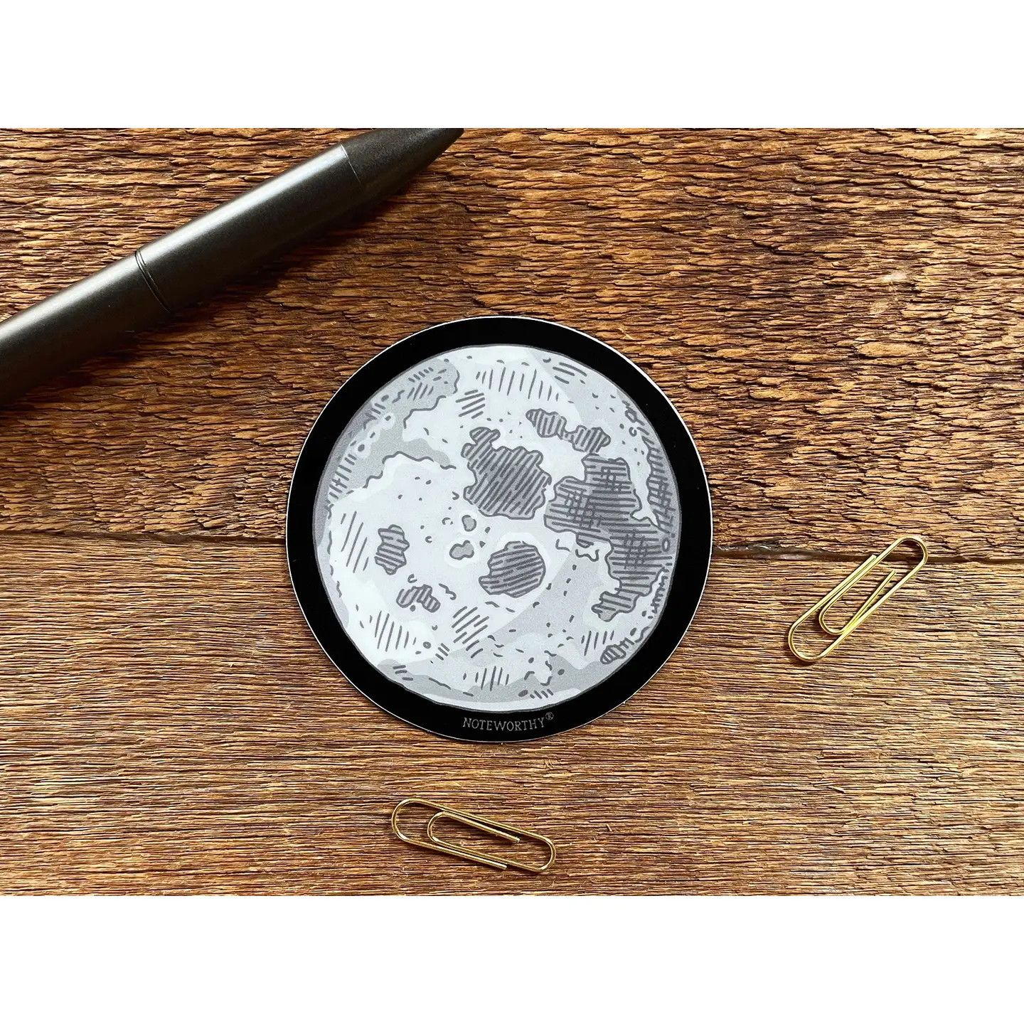 Moon Sticker