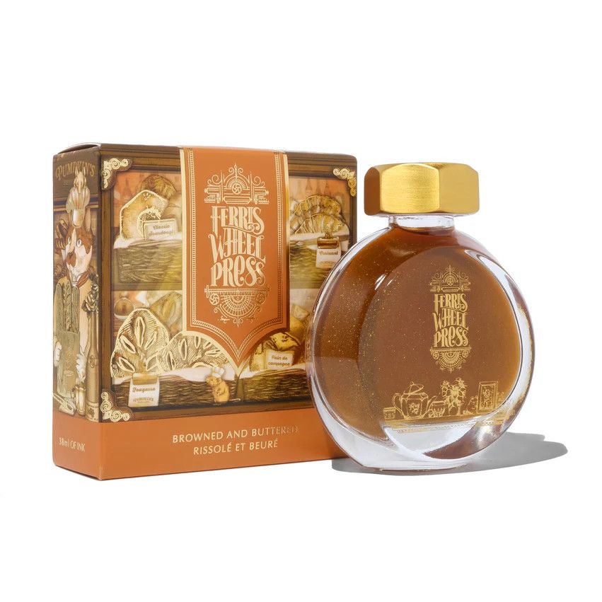 Ferris Wheel Press Browned &amp; Buttered Bottled Ink (38ml)