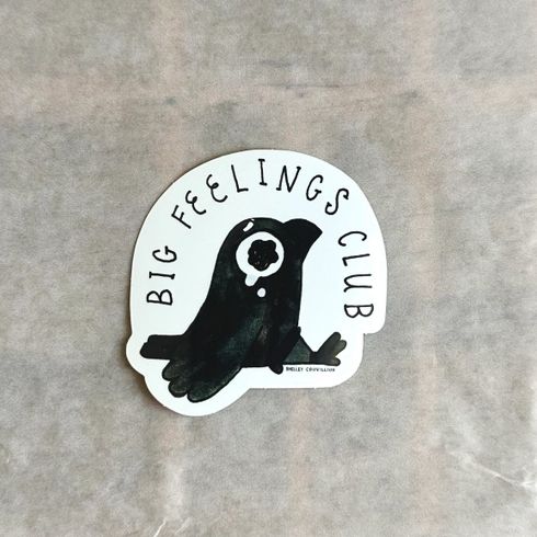 Big Feelings Club Sticker