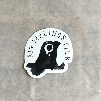 Big Feelings Club Sticker