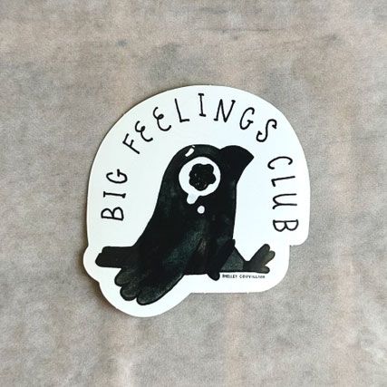 Big Feelings Club Sticker