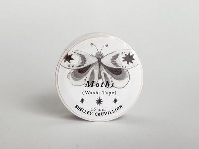 Moth Washi Tape
