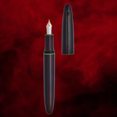 Taccia Miyabi Earth Limited Edition Fountain Pen - Heki Tamenuri (18k Gold Medium Nib)