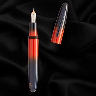 Taccia Miyabi Earth Limited Edition Fountain Pen - Dusk Light (18k Gold Broad Nib)