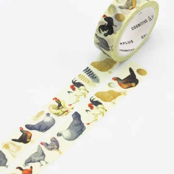 Hens &amp; Chickens Washi Tape