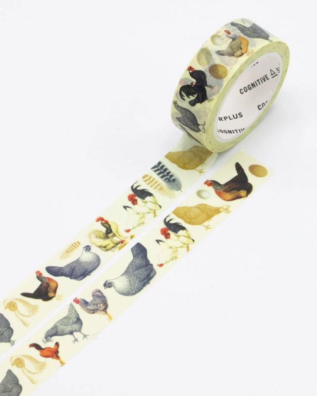 Hens &amp; Chickens Washi Tape