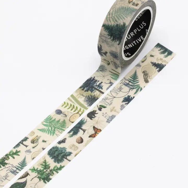 Woodland Forest Washi Tape