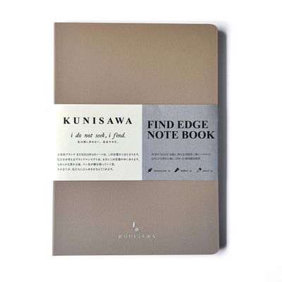 Kunisawa - Find Edge Notebook - Tonoco, Dot Grid
