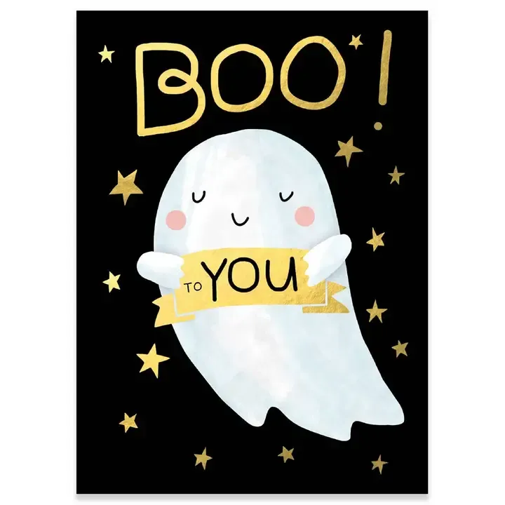 Boo To You Halloween Card