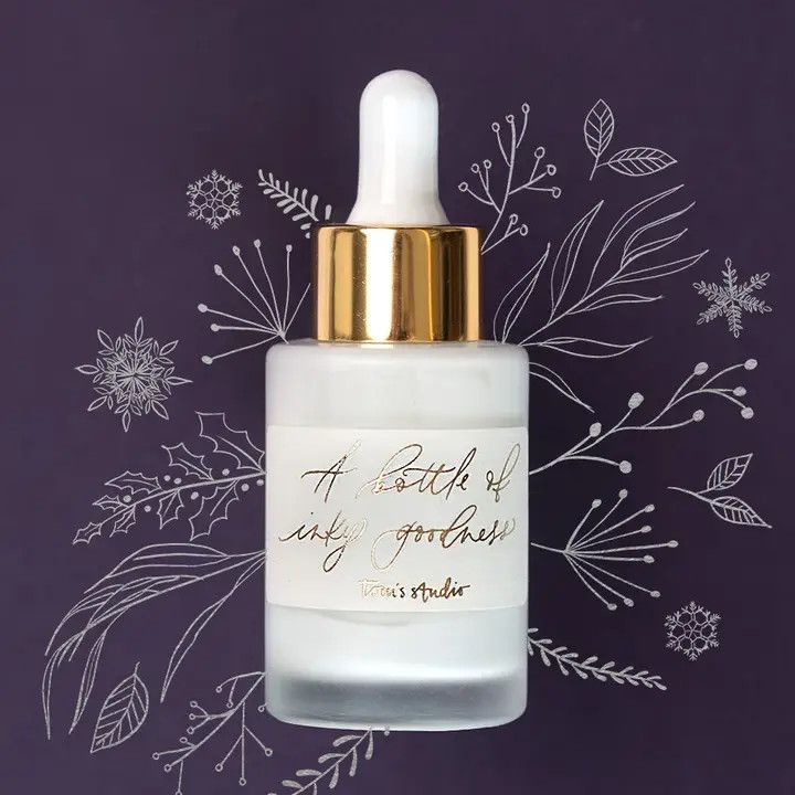 Tom's Studio White Calligraphy Ink (30ml)
