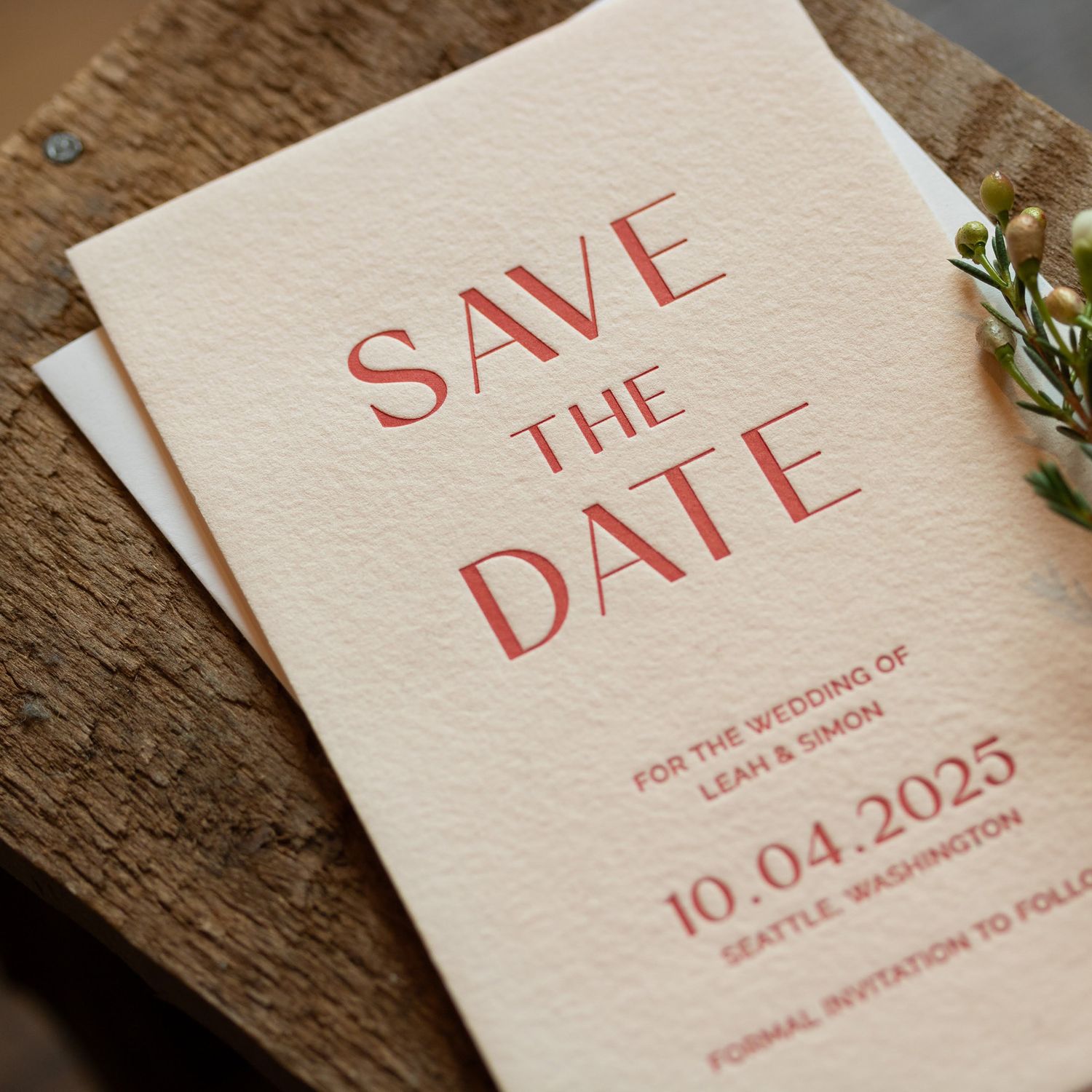 Leah Save the Date