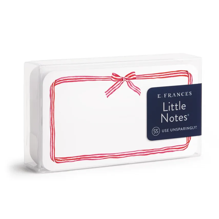 Red Ribbon Candy Little Notes