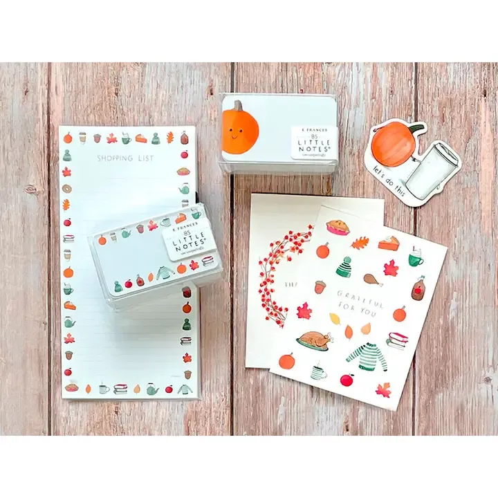 Crisp &amp; Cozy Thanksgiving Card