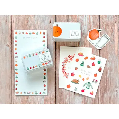 Crisp &amp; Cozy Thanksgiving Card