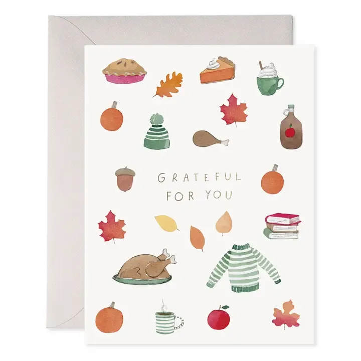 Crisp &amp; Cozy Thanksgiving Card