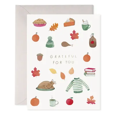 Crisp &amp; Cozy Thanksgiving Card