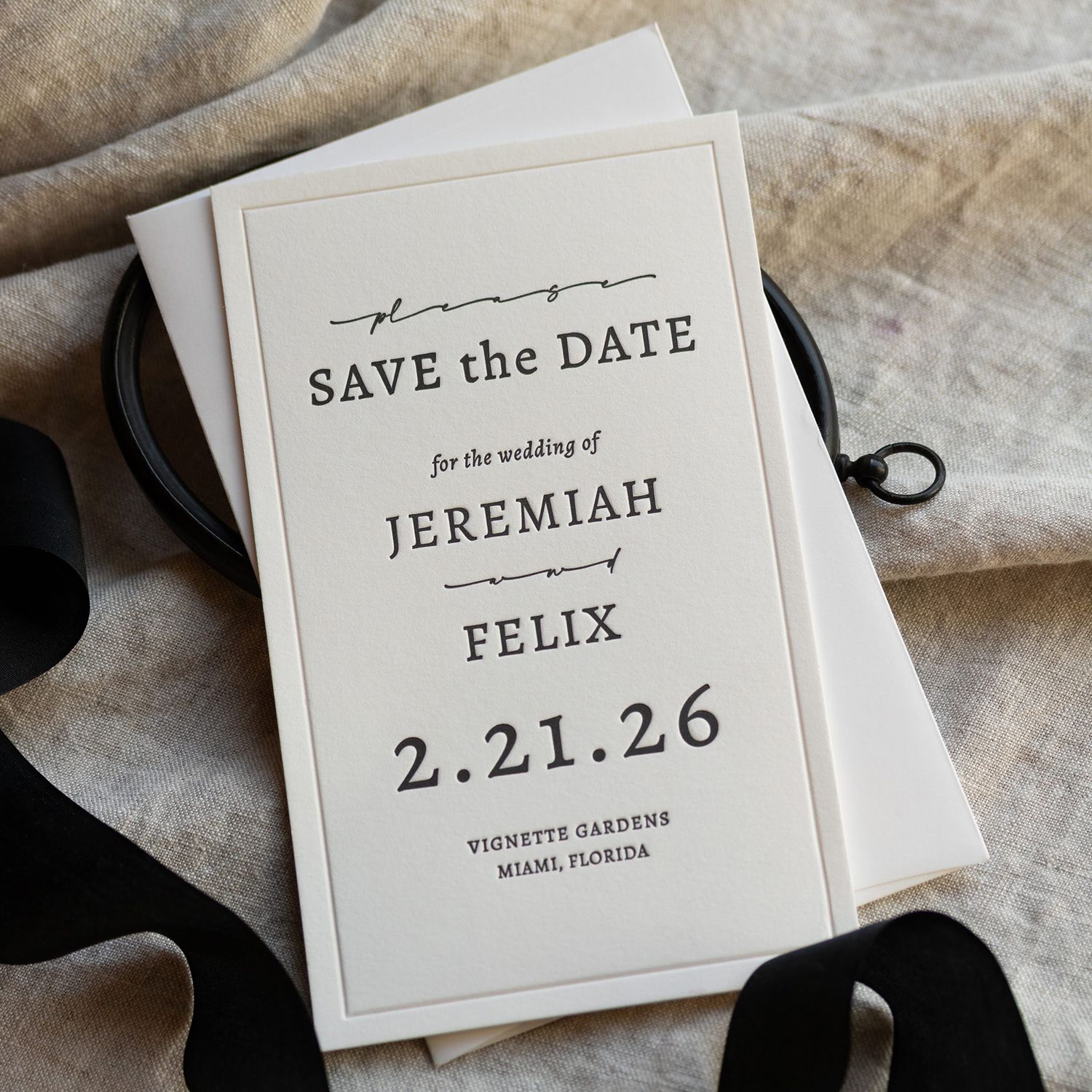 Jesika 2.0 Save the Date