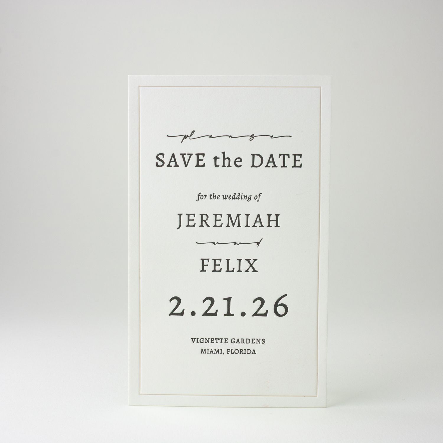 Jesika Save the Date