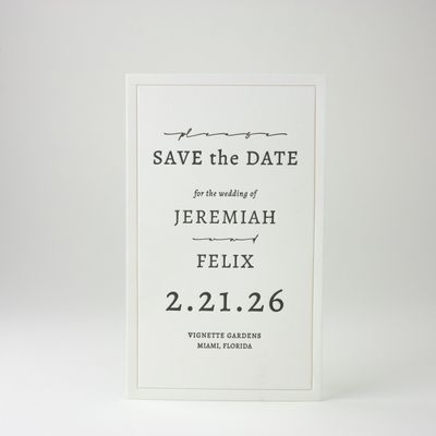 Jesika Save the Date