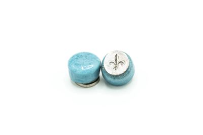 Small Glass Wax Seal Stamp - Fleur