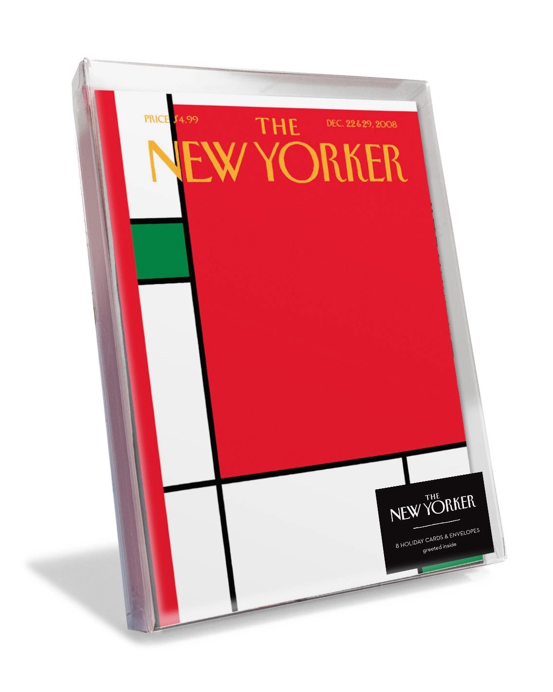 Minimalist Christmas New Yorker Cover Christmas Cards (box of 8)