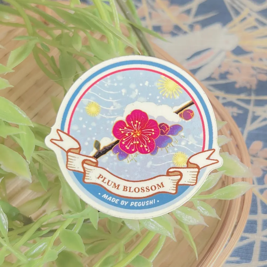 Plum Blossom Sticker