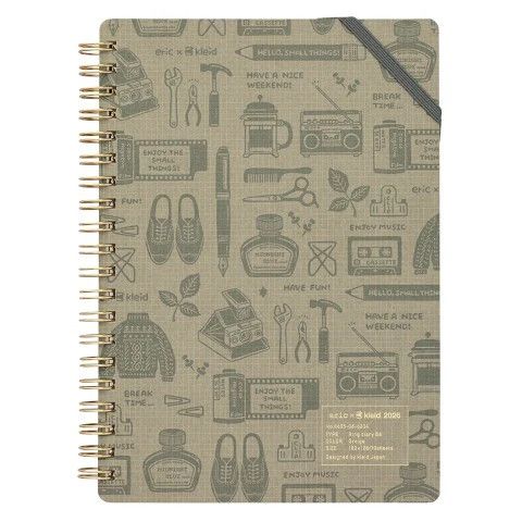 Kleid x EricSmallThings Diary B6 Greige