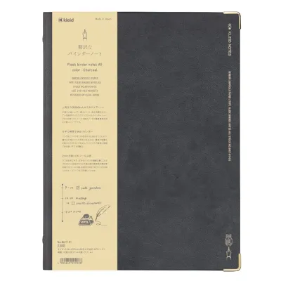 Kleid Fleek Binder A5 Charcoal