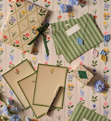 Garden Study Folio Stationery Set