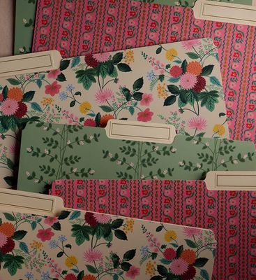 Dahlia File Folders (set of 6)