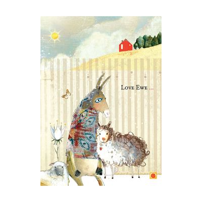 Love Ewe Greeting Card