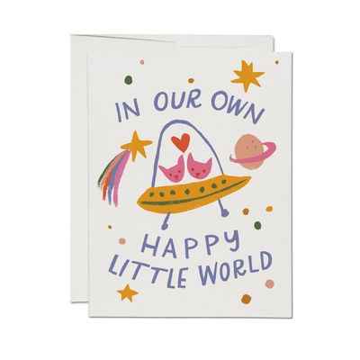 Happy Little World Love Card