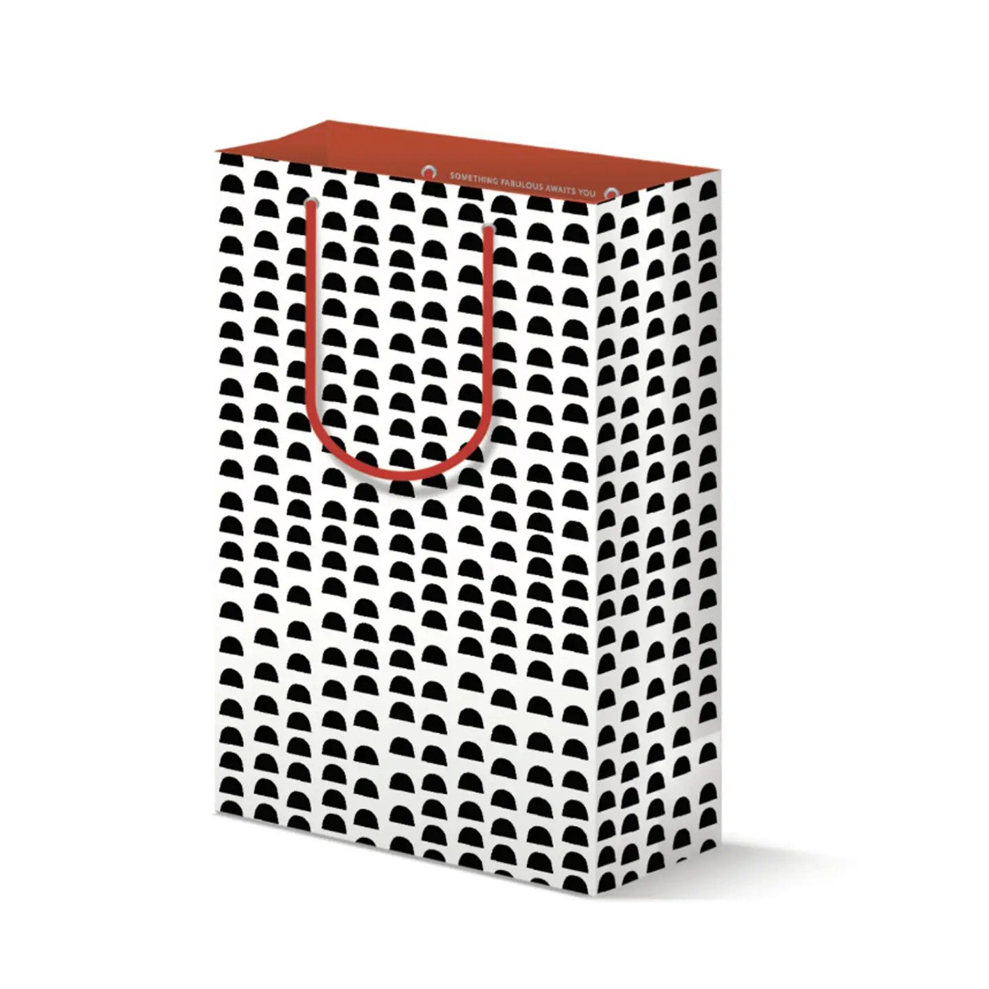 Domes Black &amp; White Gift Bag