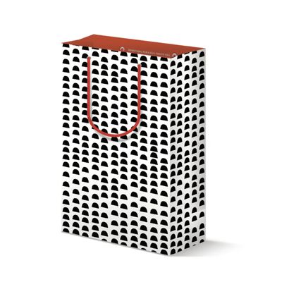 Domes Black &amp; White Gift Bag