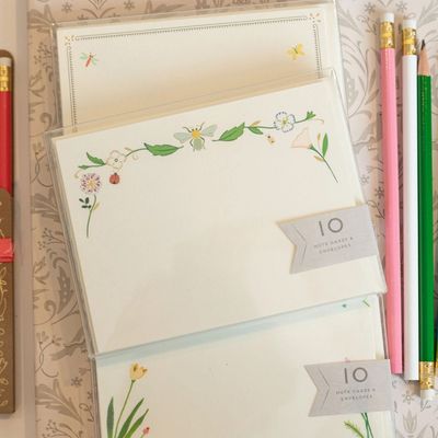Kensington Floral Notes (box of 10)