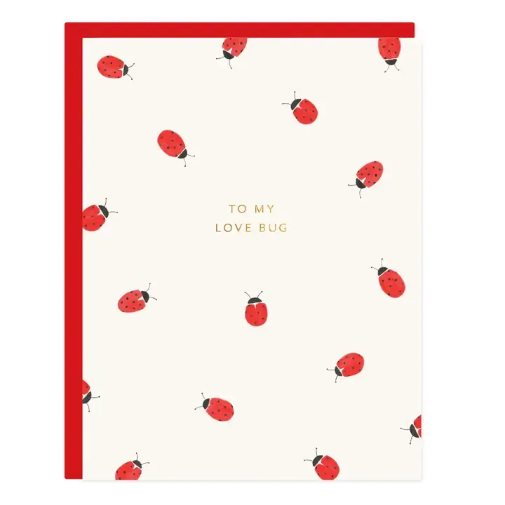 Love Bug Greeting Card