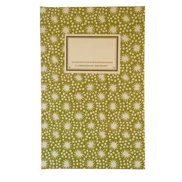 Hardback Notebook - Animalcules Bawden Green