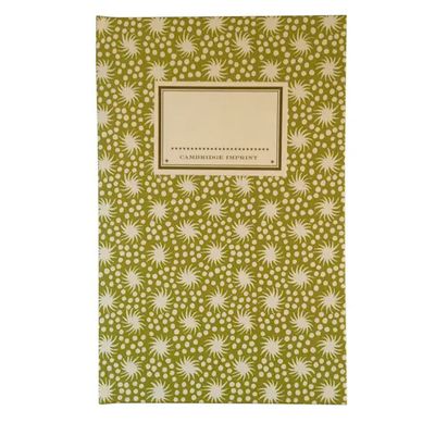 Hardback Notebook - Animalcules Bawden Green
