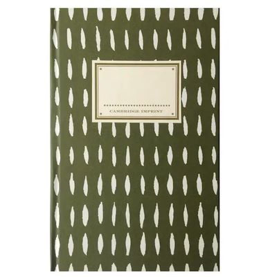 Hardback Notebook - Seed Olive